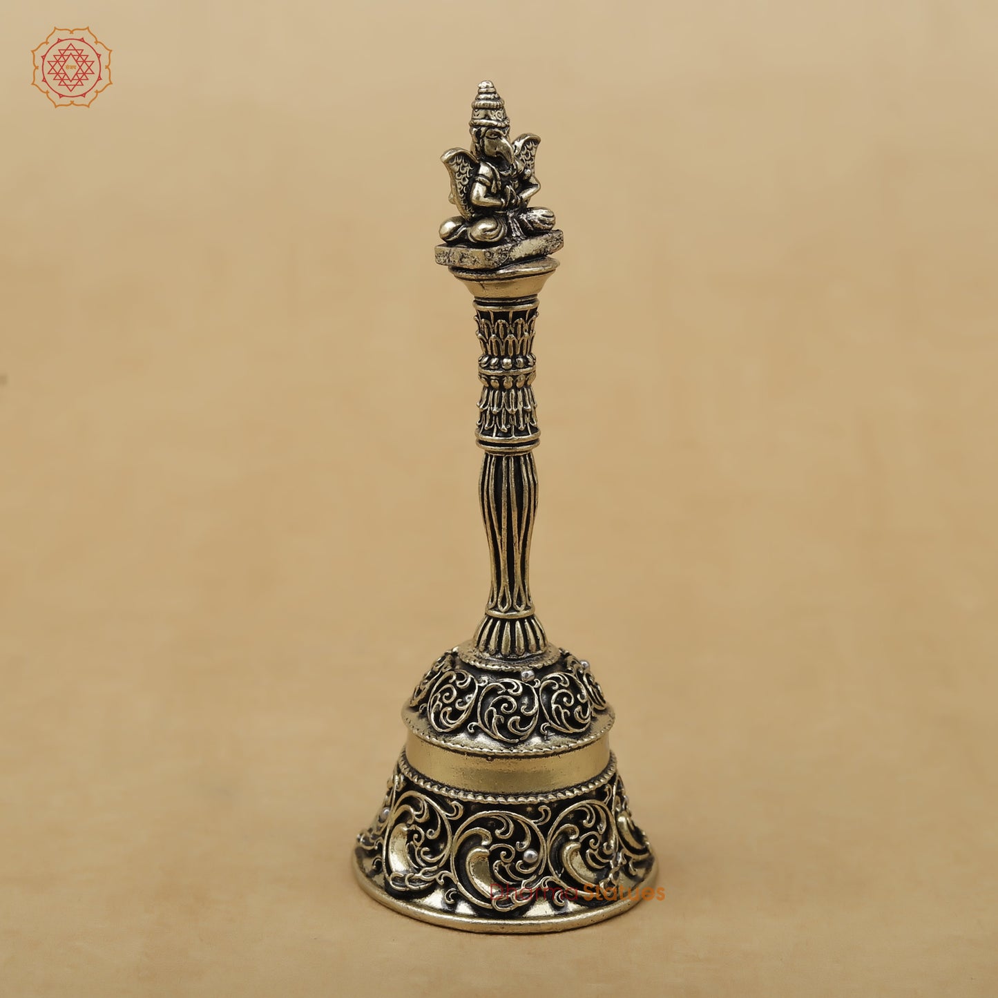 Brass Garuda Ghanti (Bell), 4.5"