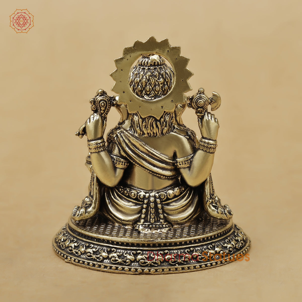Brass Ganesh Fine, 3"