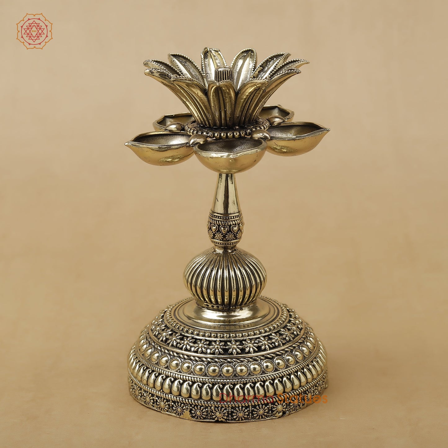 Brass Diya Fine, 6"
