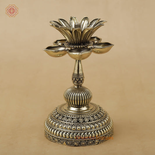 Brass Diya Fine, 6"