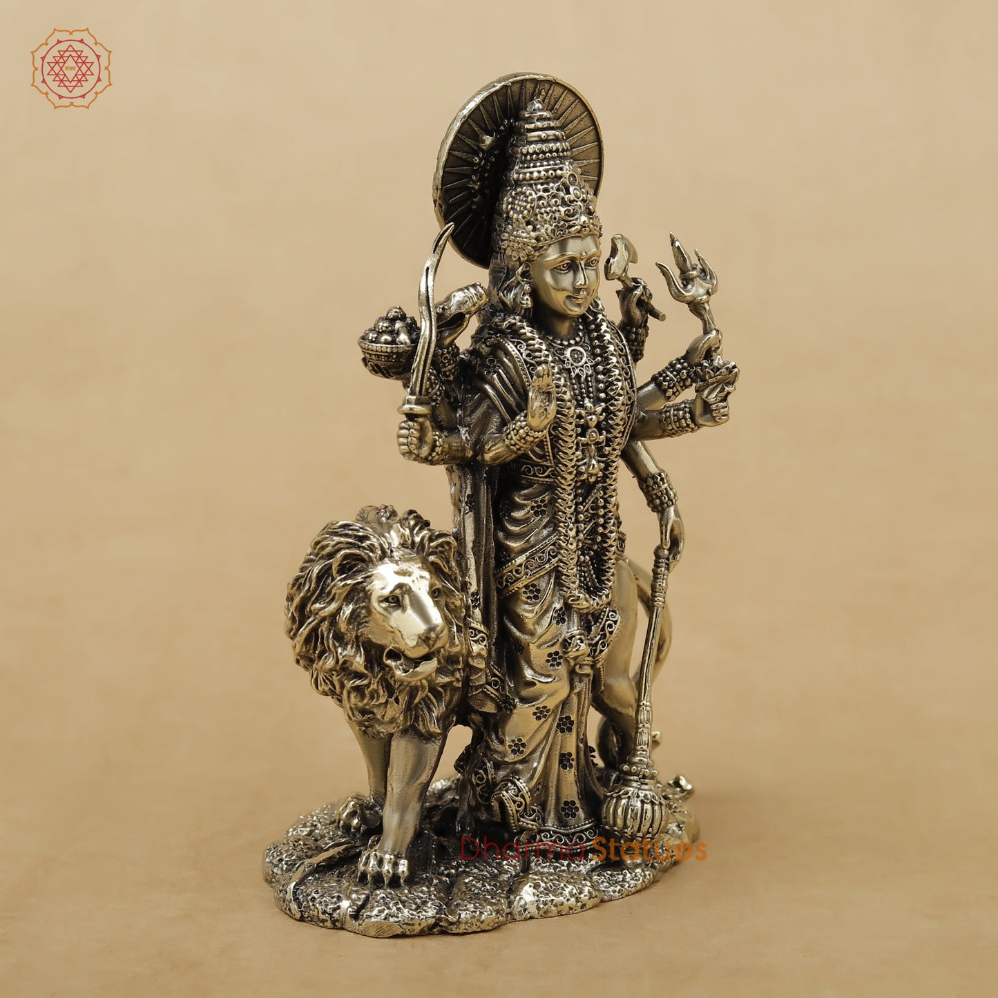 Brass Durga Fine, 5"