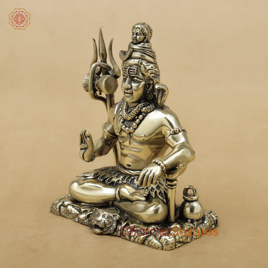 Brass Shiva Fine, 4.5"