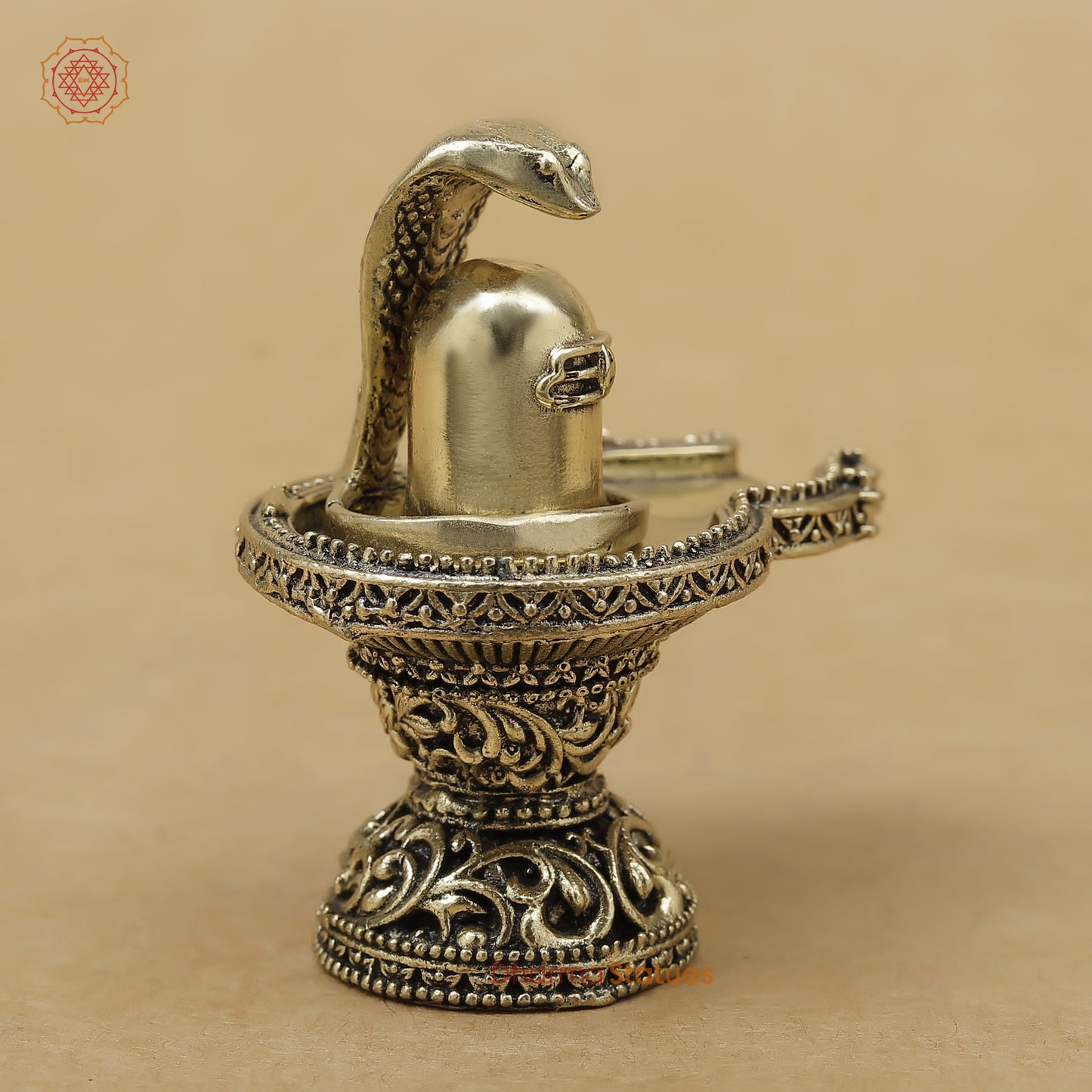 Brass Shivling Fine, 2.5"