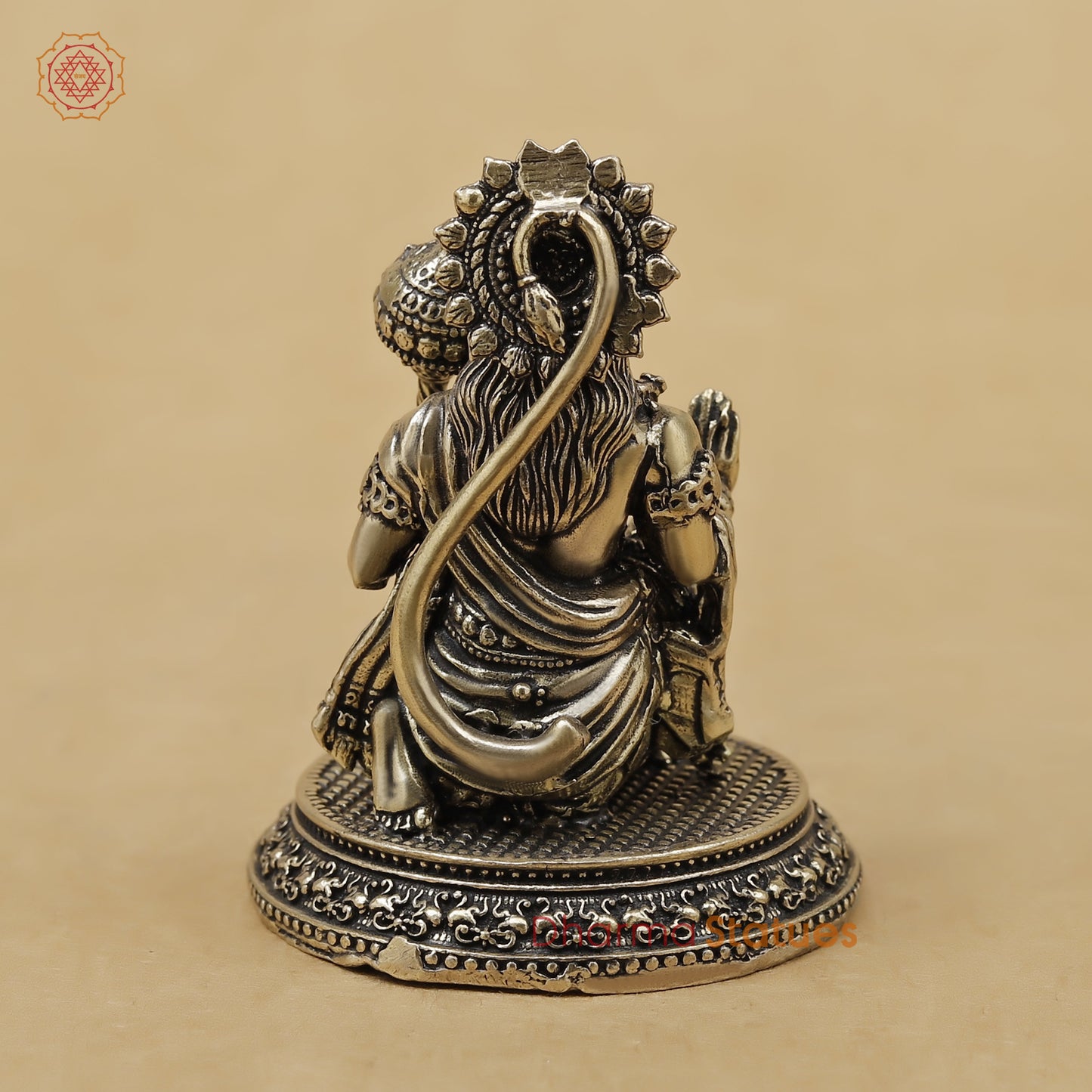 Brass Hanuman Fine, 2.5"