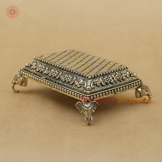 Brass Chowki Fine, 1.5"