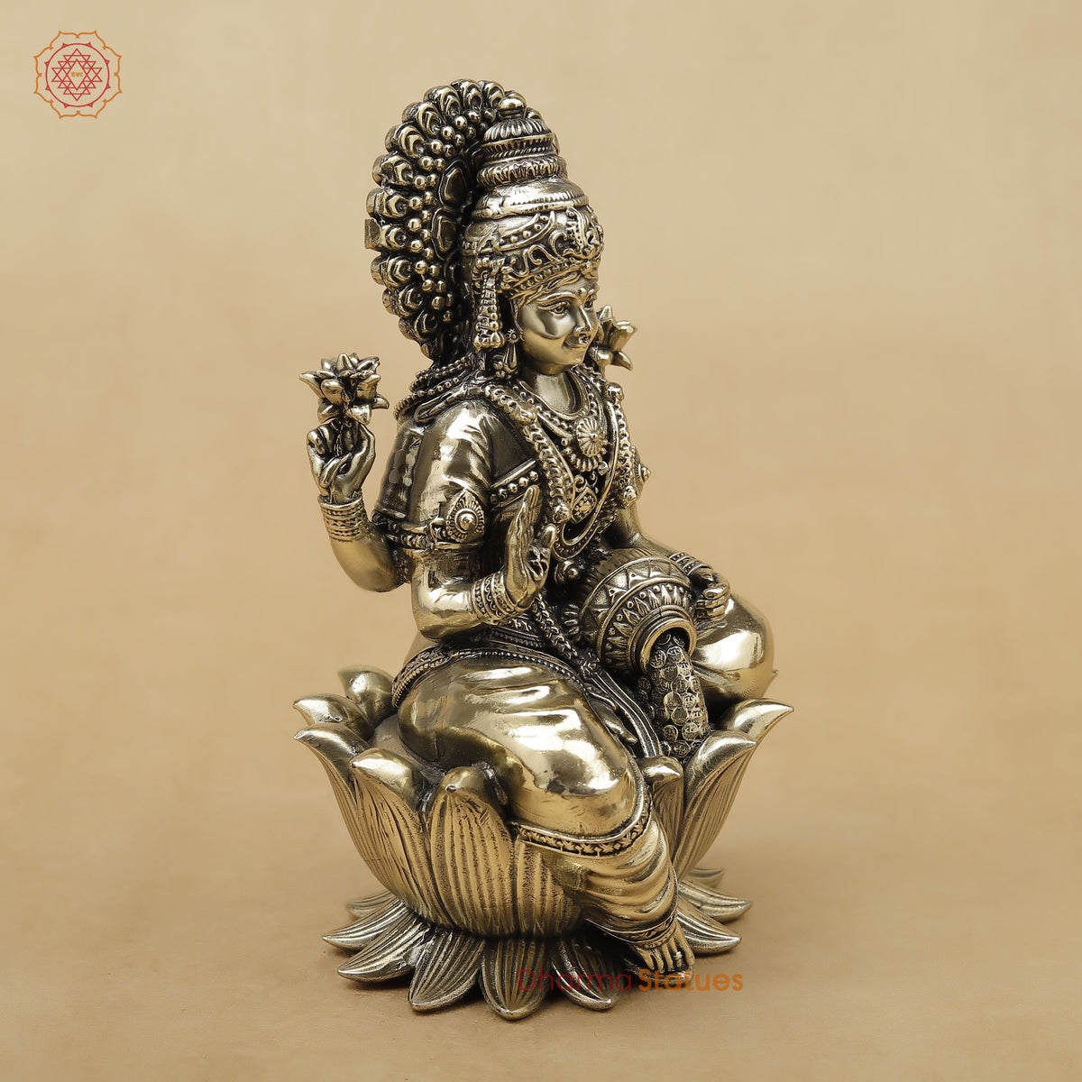 Brass Lakshmi Fine, 6"