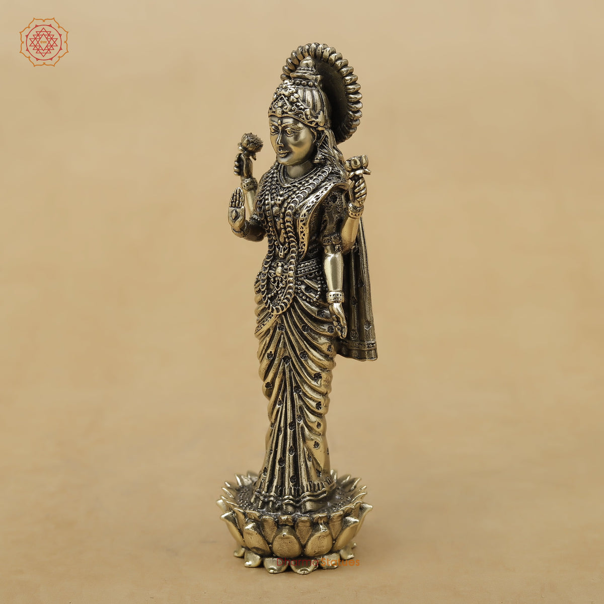Brass Lakshmi Fine, 4.5"