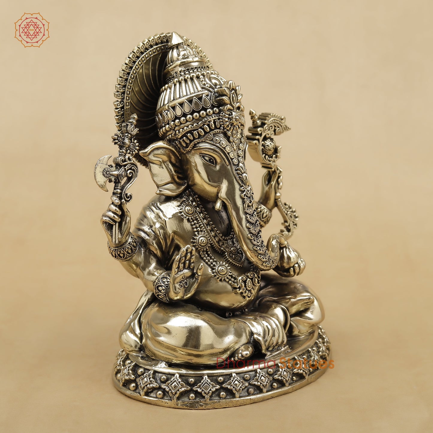 Brass Ganesh Fine, 6”