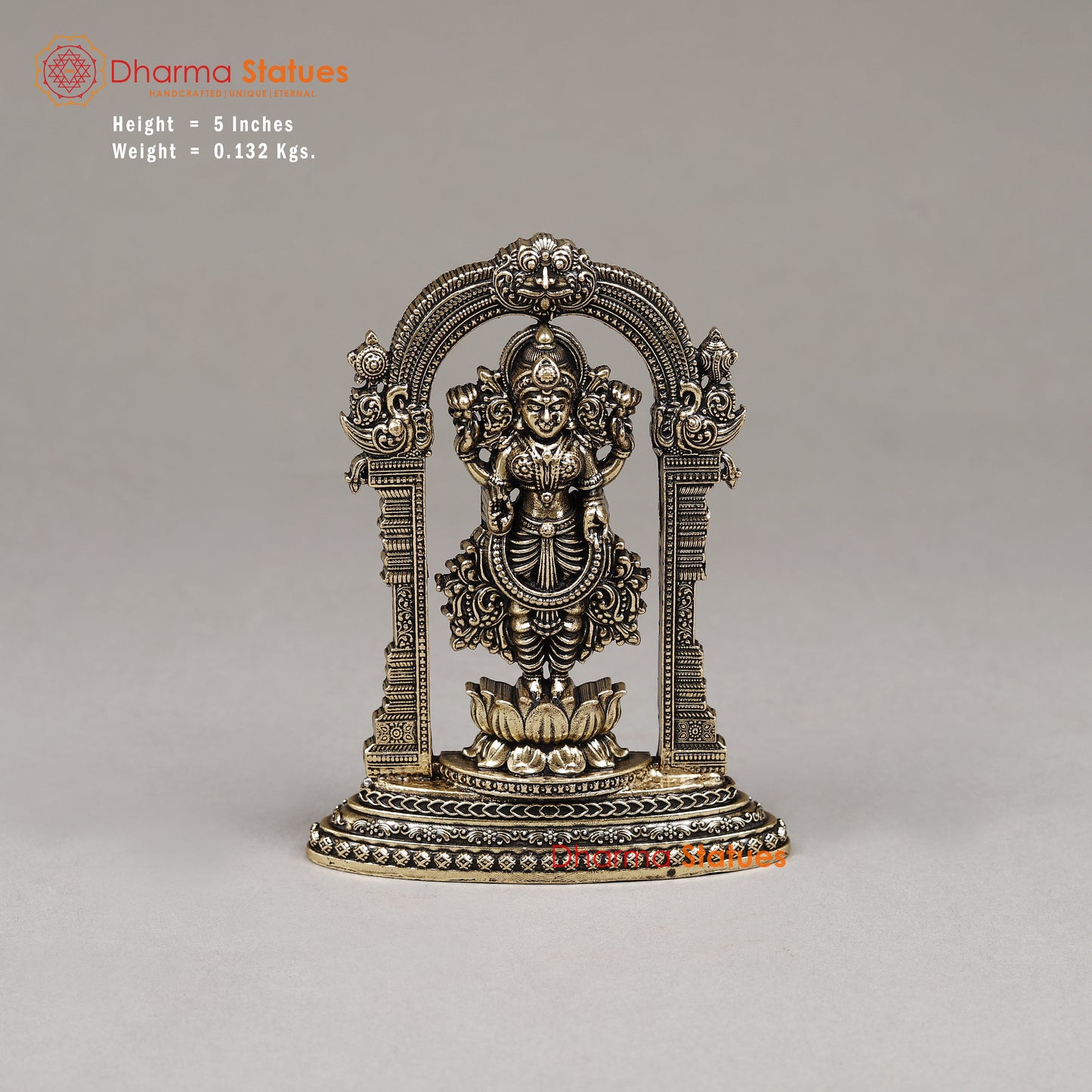 Brass Lakshmi, 5"