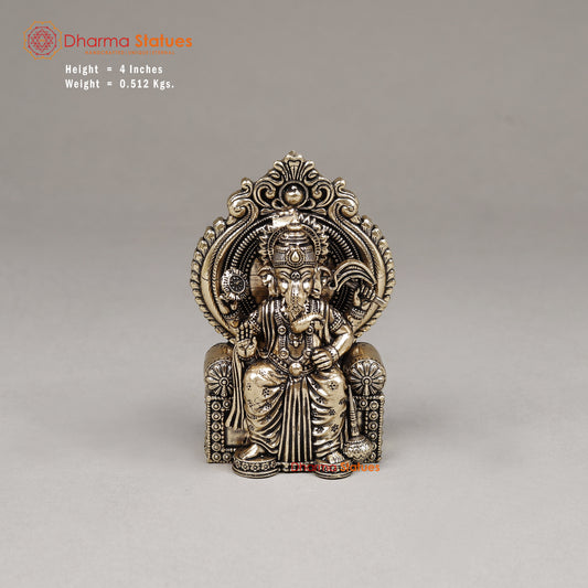Brass Ganesh, 4"