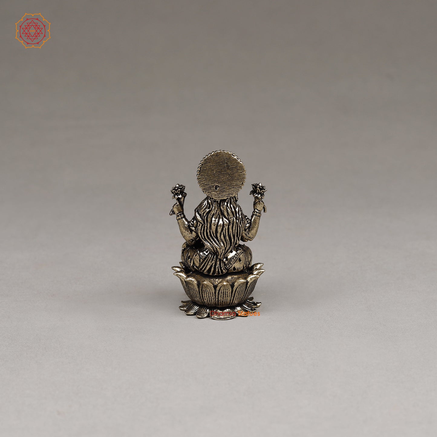 Brass Lakshmi, 2.5"