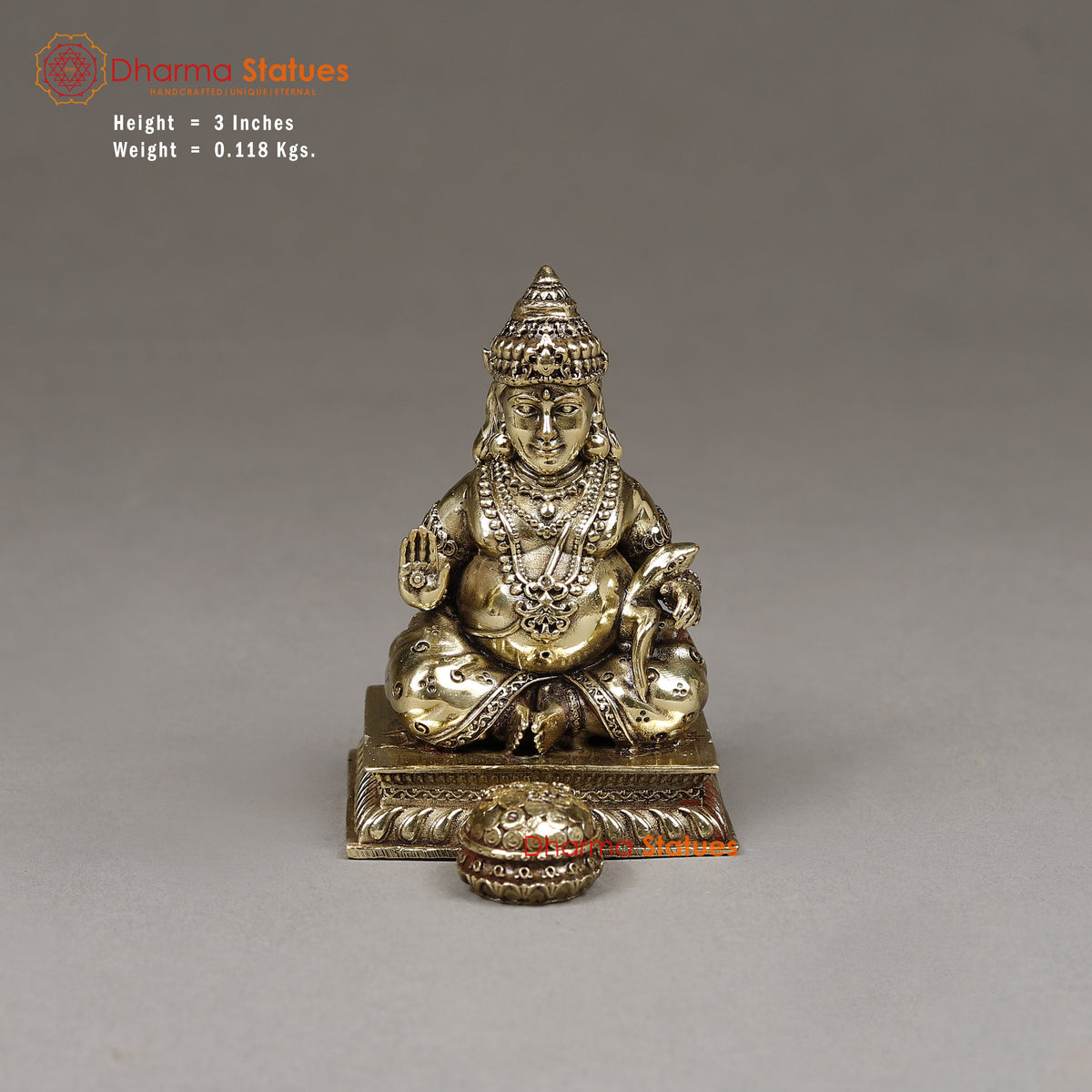 Brass Kuber, 3"