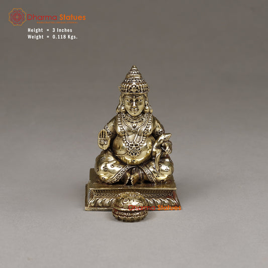 Brass Kuber, 3"