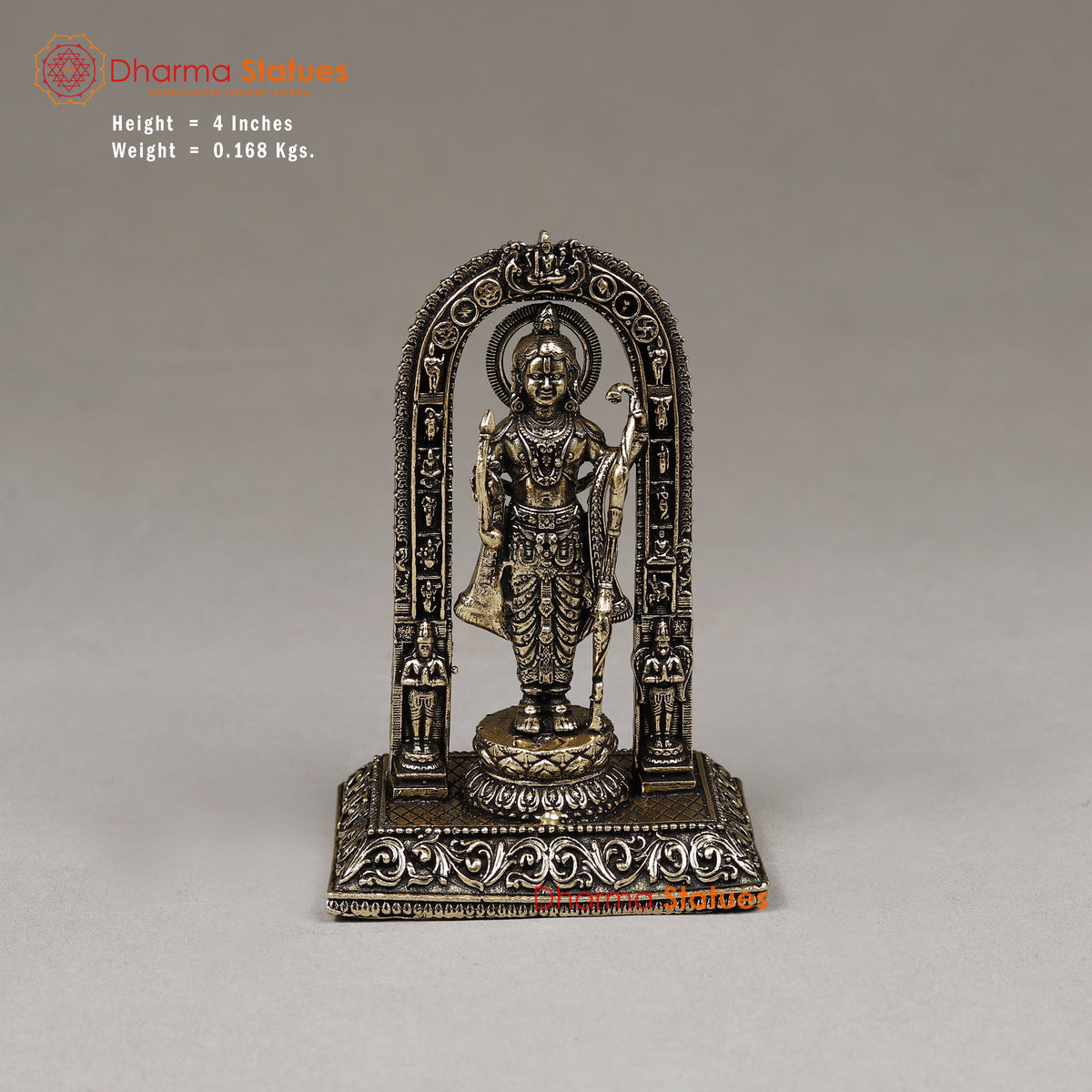 Brass Ram Lalla, 4"
