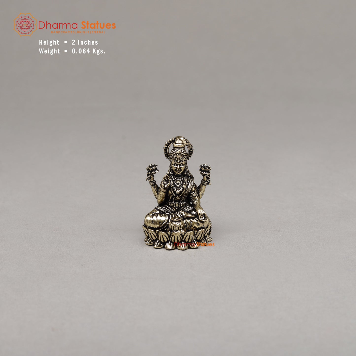Brass Lakshmi, 2"