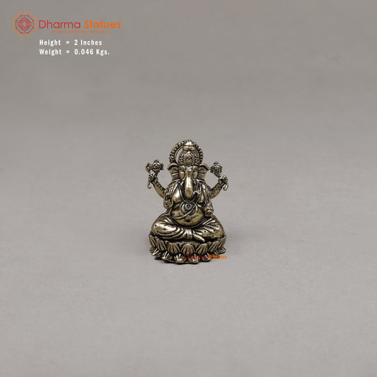 Brass Ganesh, 2"