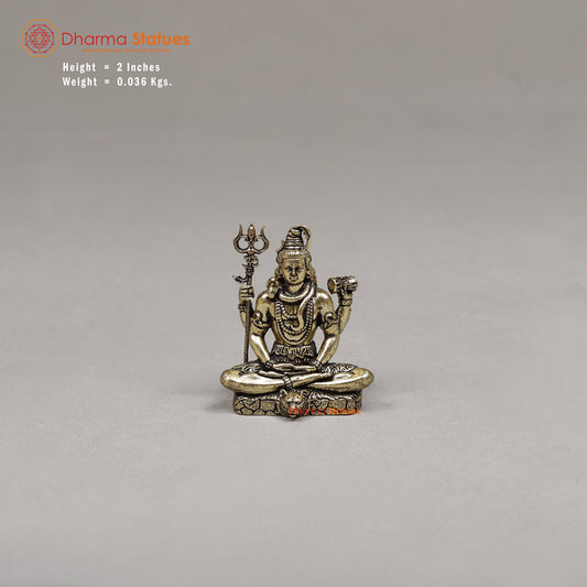 Brass Shiva, 2"