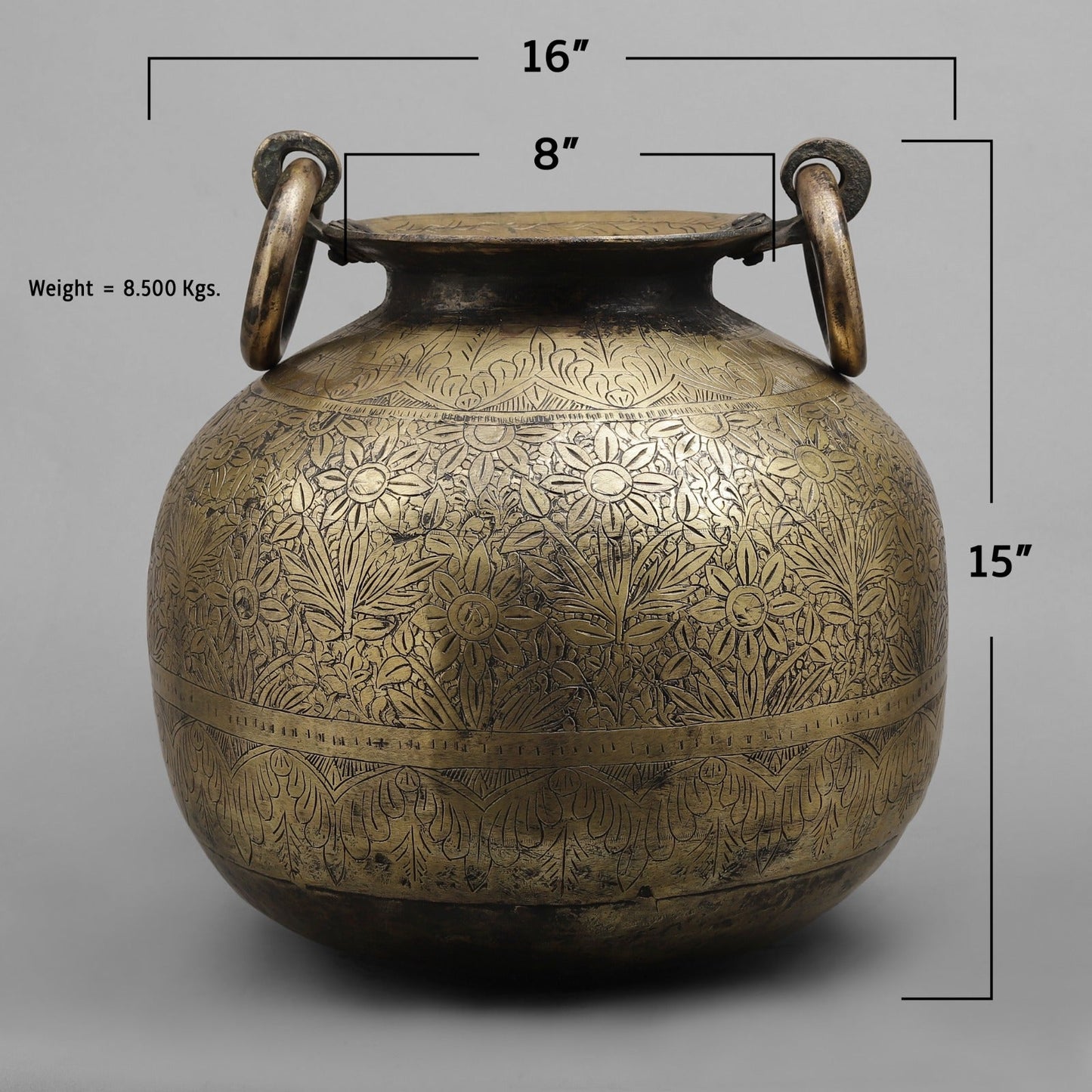 Vintage Pot, 15"