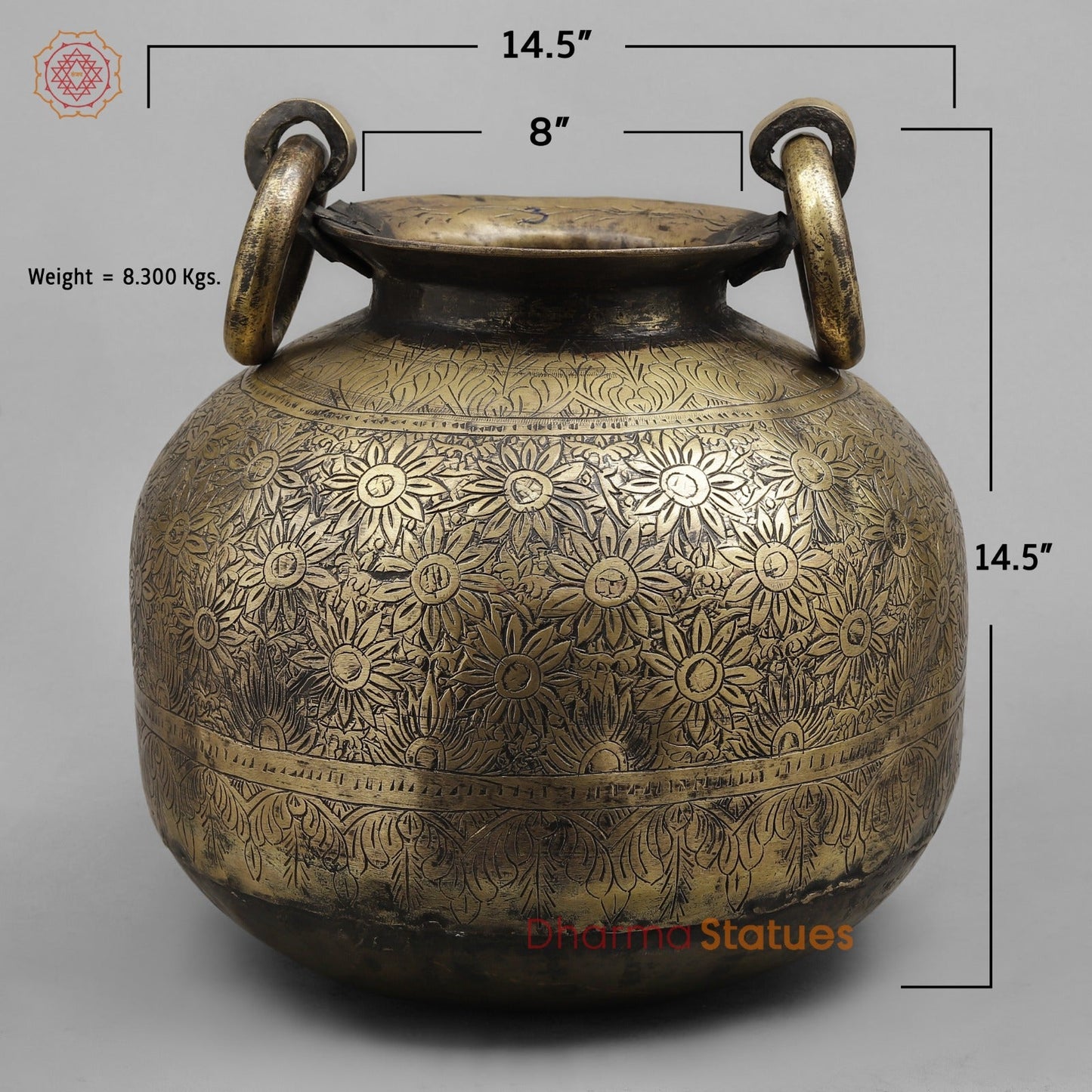 Vintage Pot, 14.5''