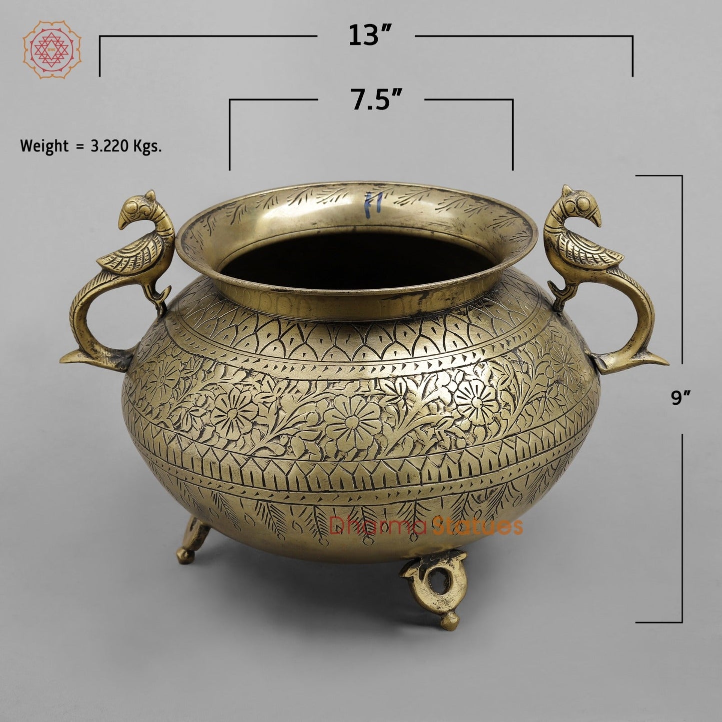 Vintage Pot, 9''