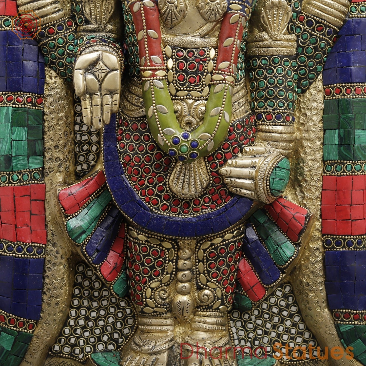 Brass Tirupati Balaji Wall Hanging 19.5”