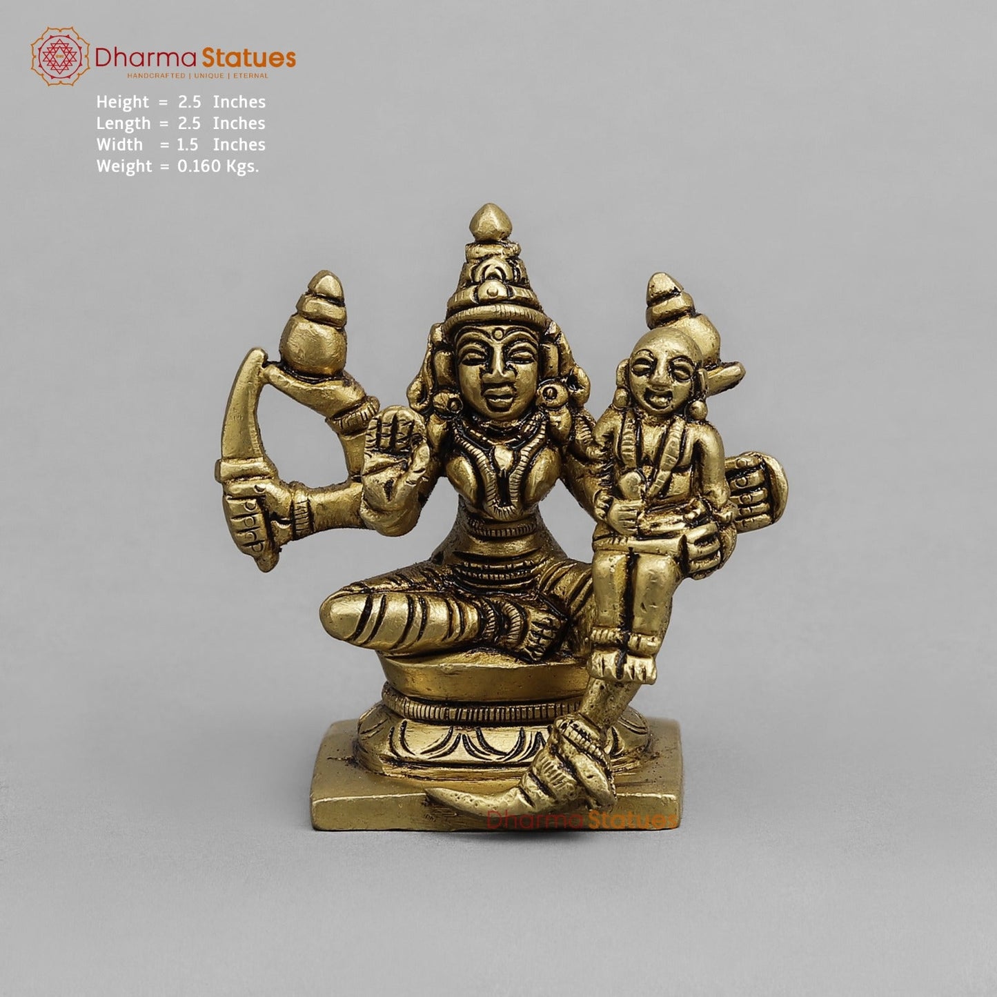 Brass Ashtlakshmi Set Fine , Gold finish 2.5”
