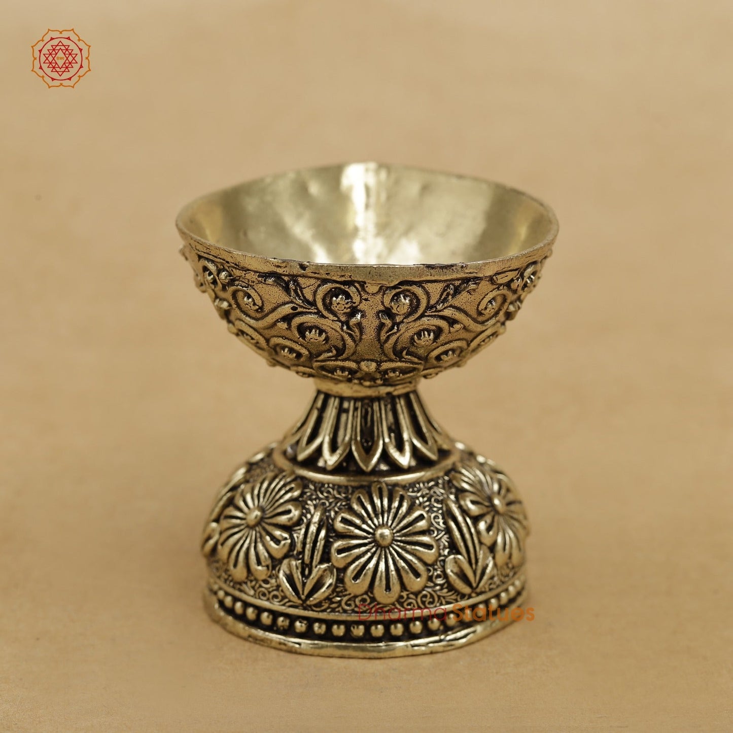 Brass Diya fine 3”