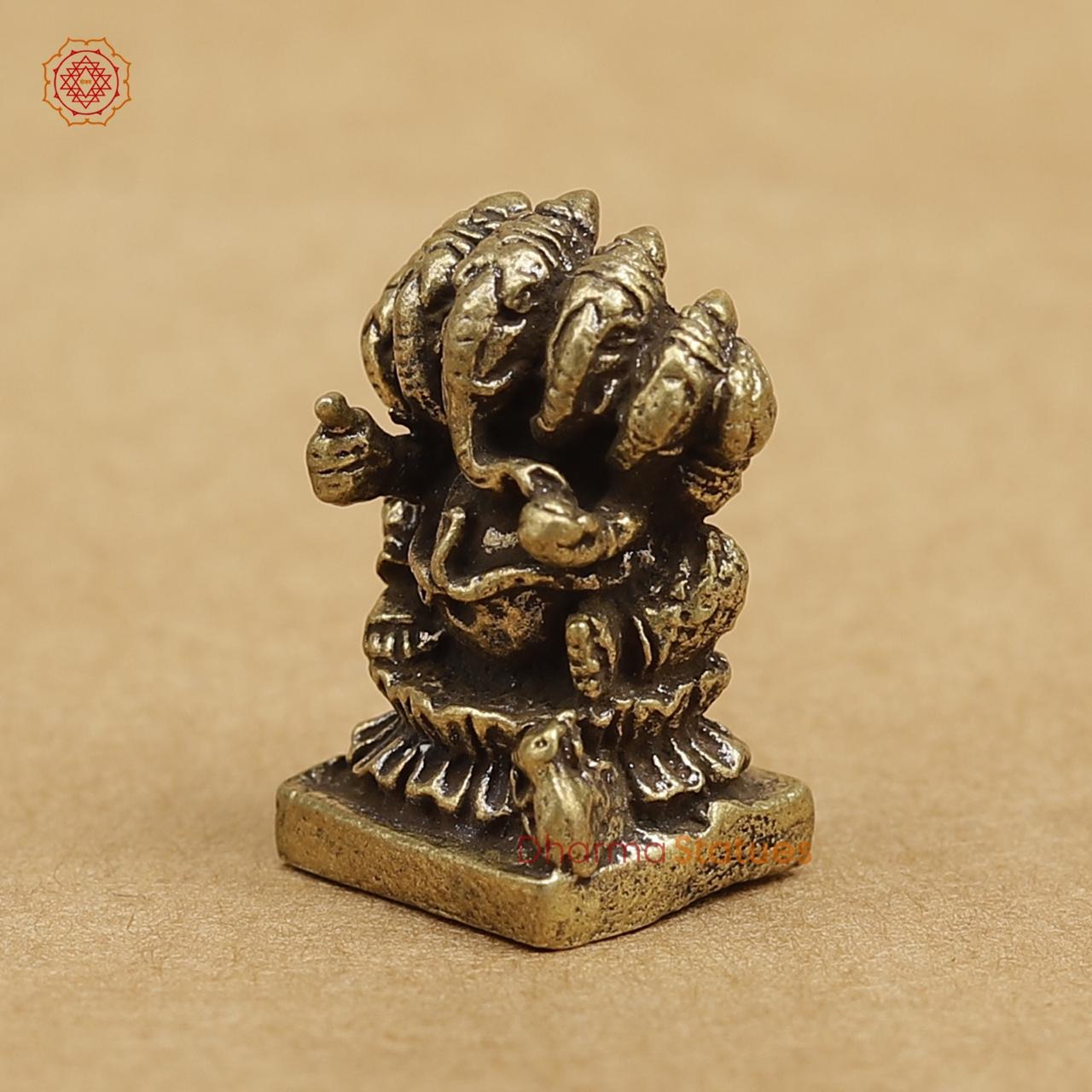 Brass Ganesh 1"
