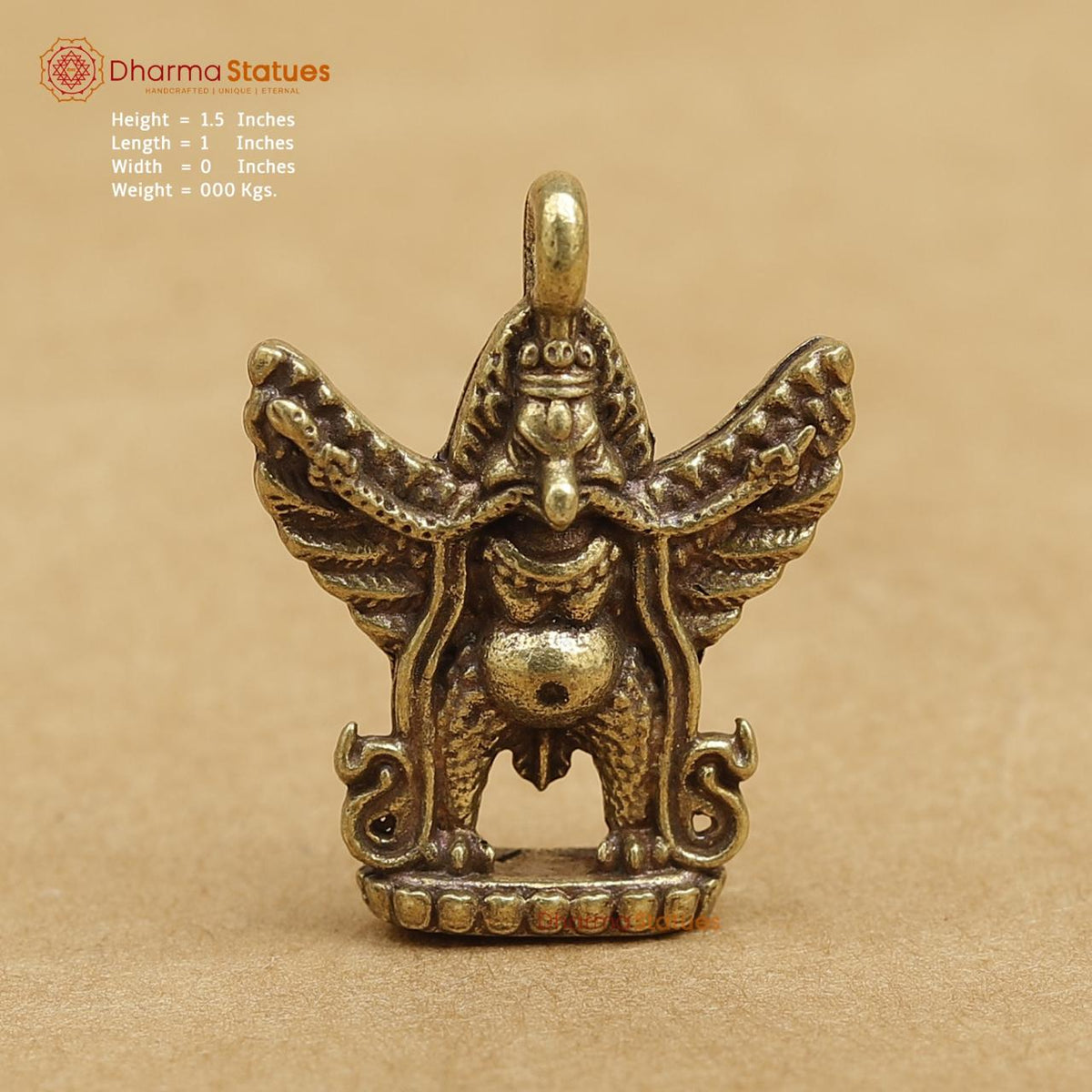 Brass Garuda 1.5"