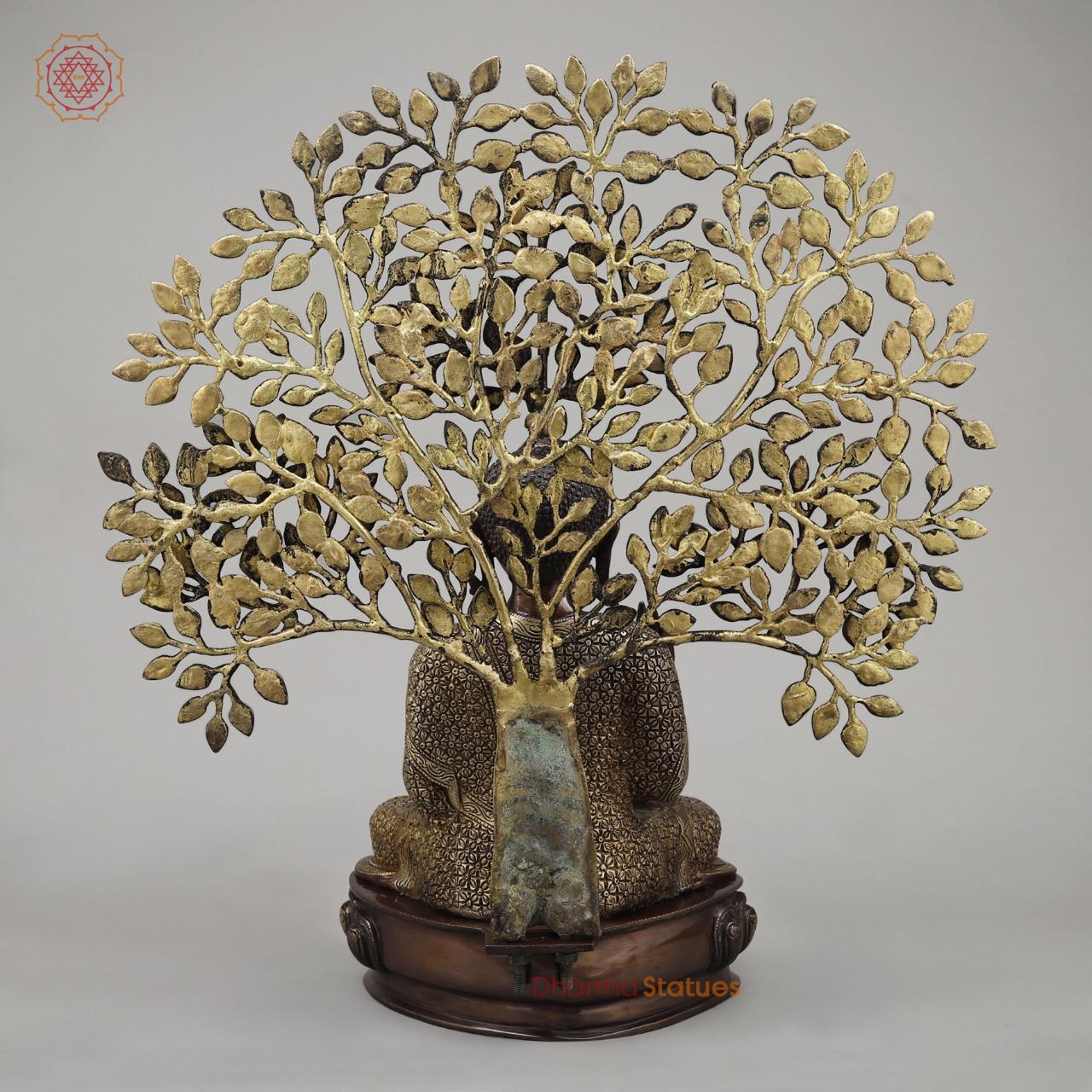 Brass Tree Buddha Fine, Copper and Smooth finish 26.5”