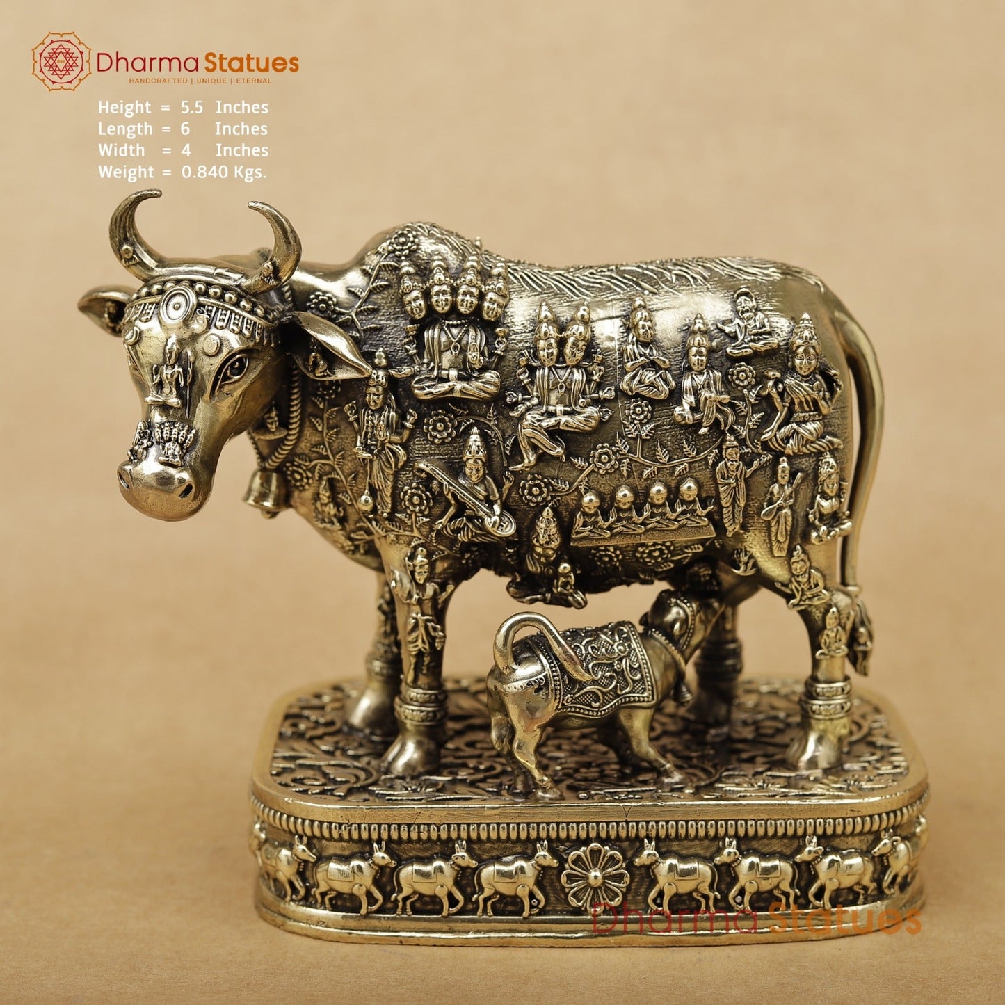Brass Kamdhenu Universal Fine 6”