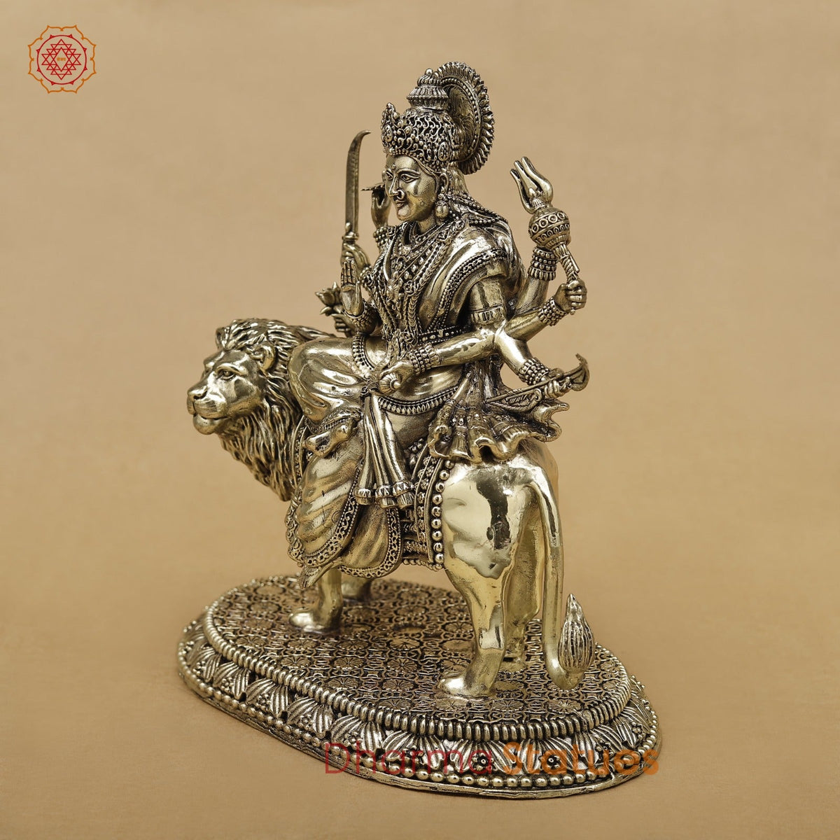 Brass Durga Fine 8.5”