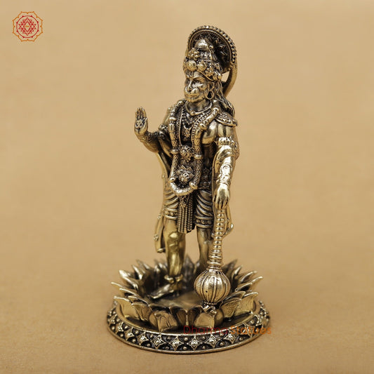 Brass Hanuman Standing 4”