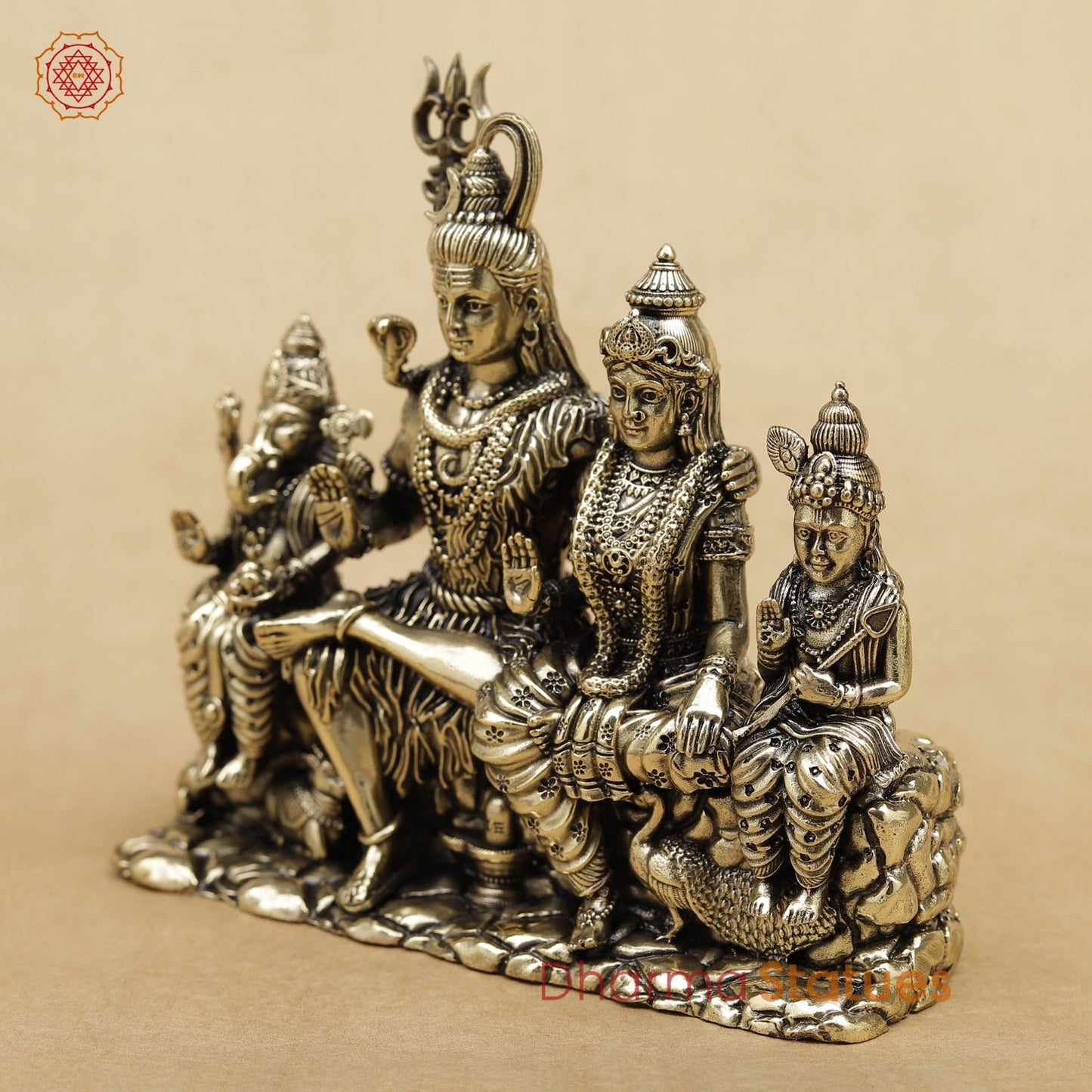 Brass Shiva family Fine 5.5”