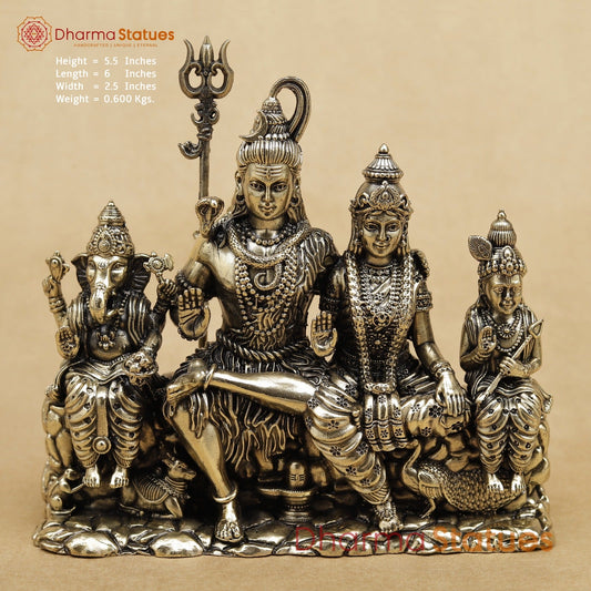 Brass Shiva family Fine 5.5”