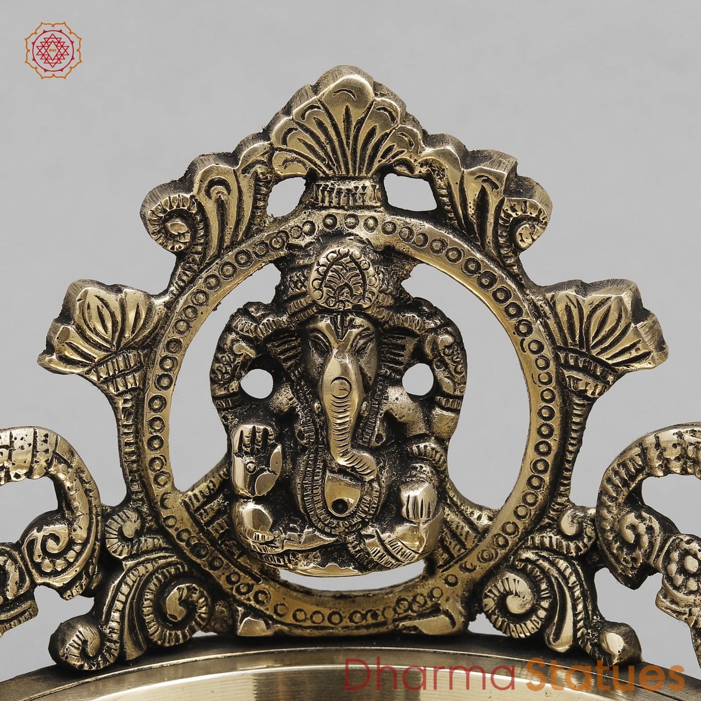 Brass Ganesh Urli Fine , Smooth Finish 8”