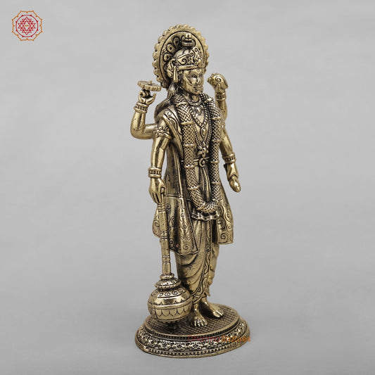 Brass Vishnu Fine 6”