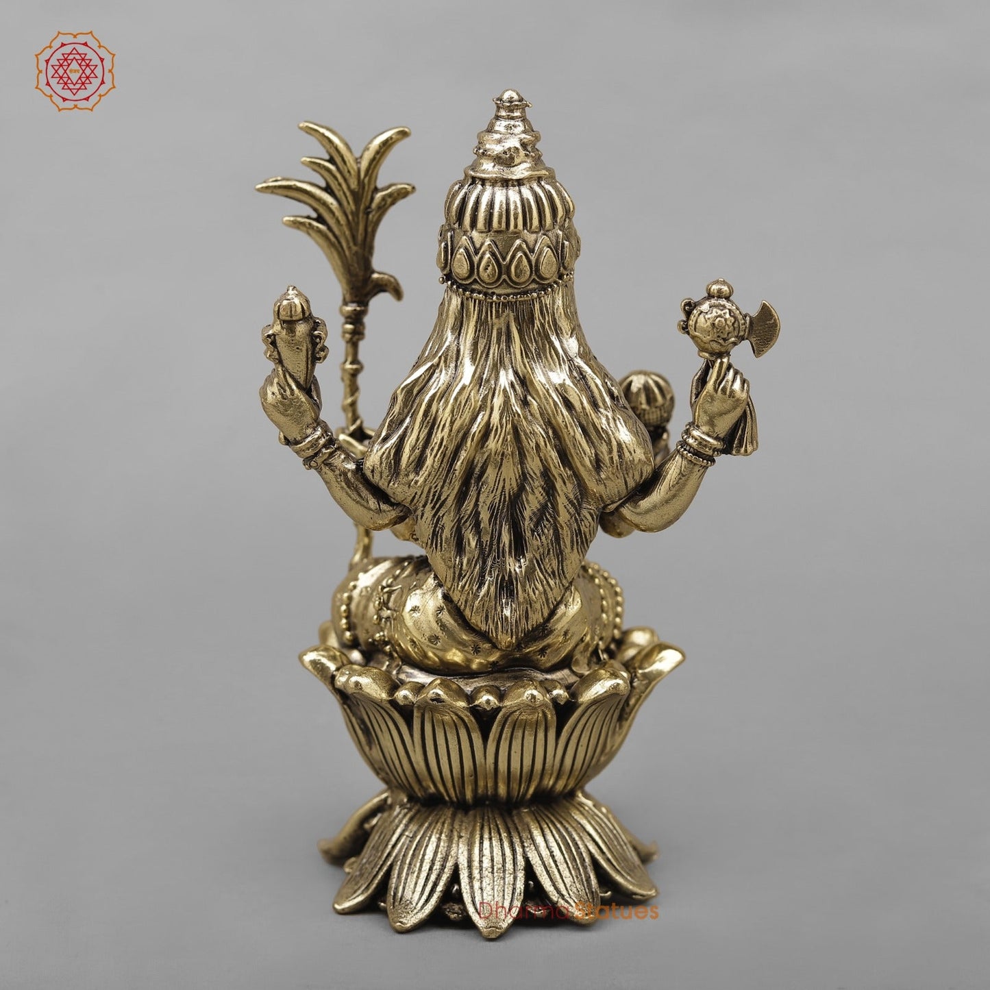 Brass Rajarajeshwari (Tripura Sundari) fine 6”