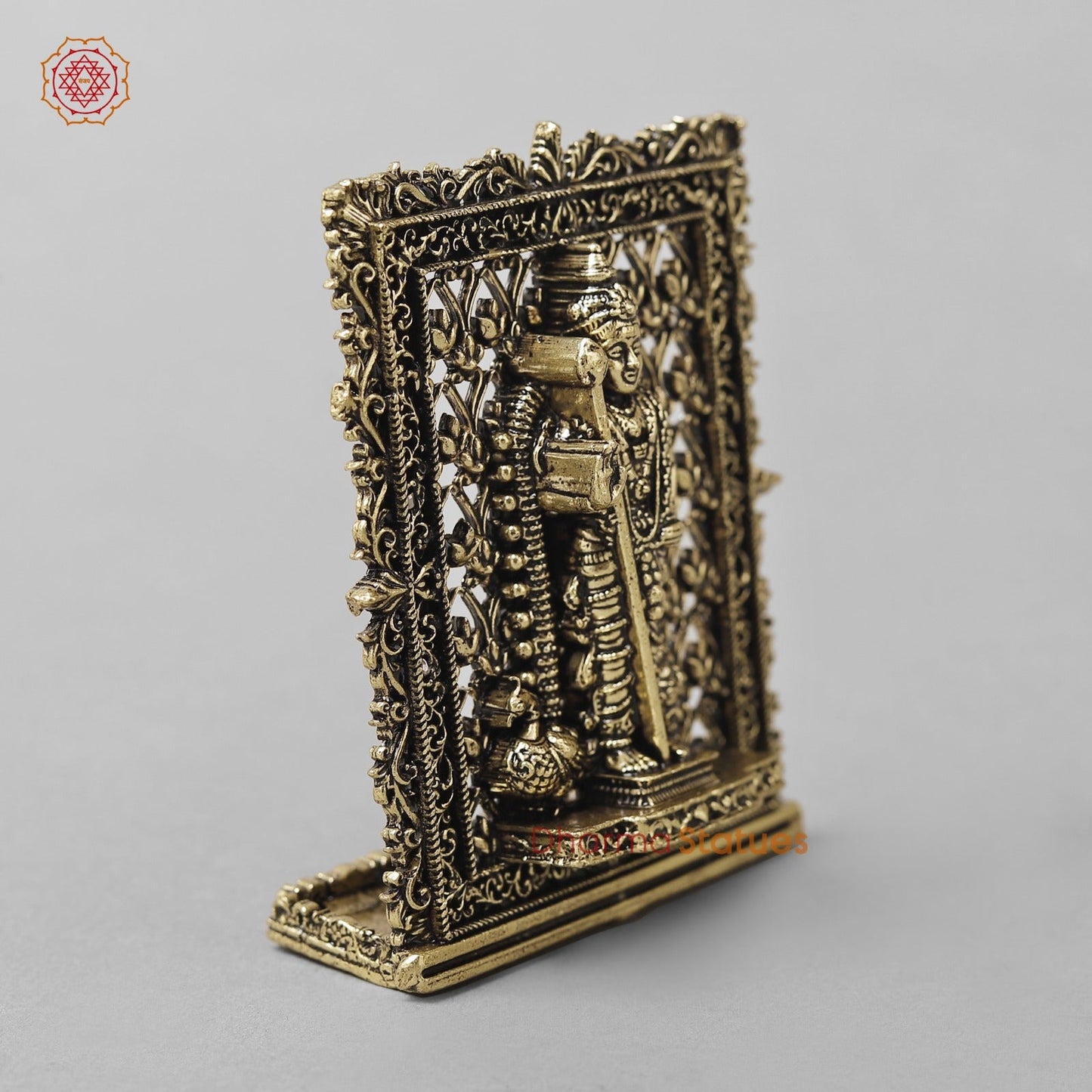 Brass Kartik (Murgan) Panel Fine 3” (car dashboard suitable)