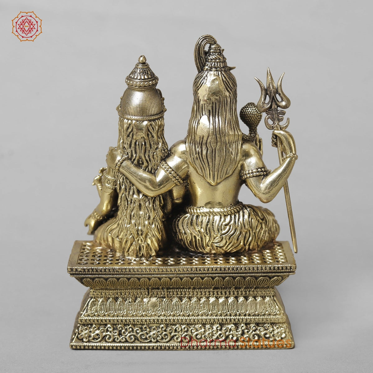Brass Shiva Family Fine 6”