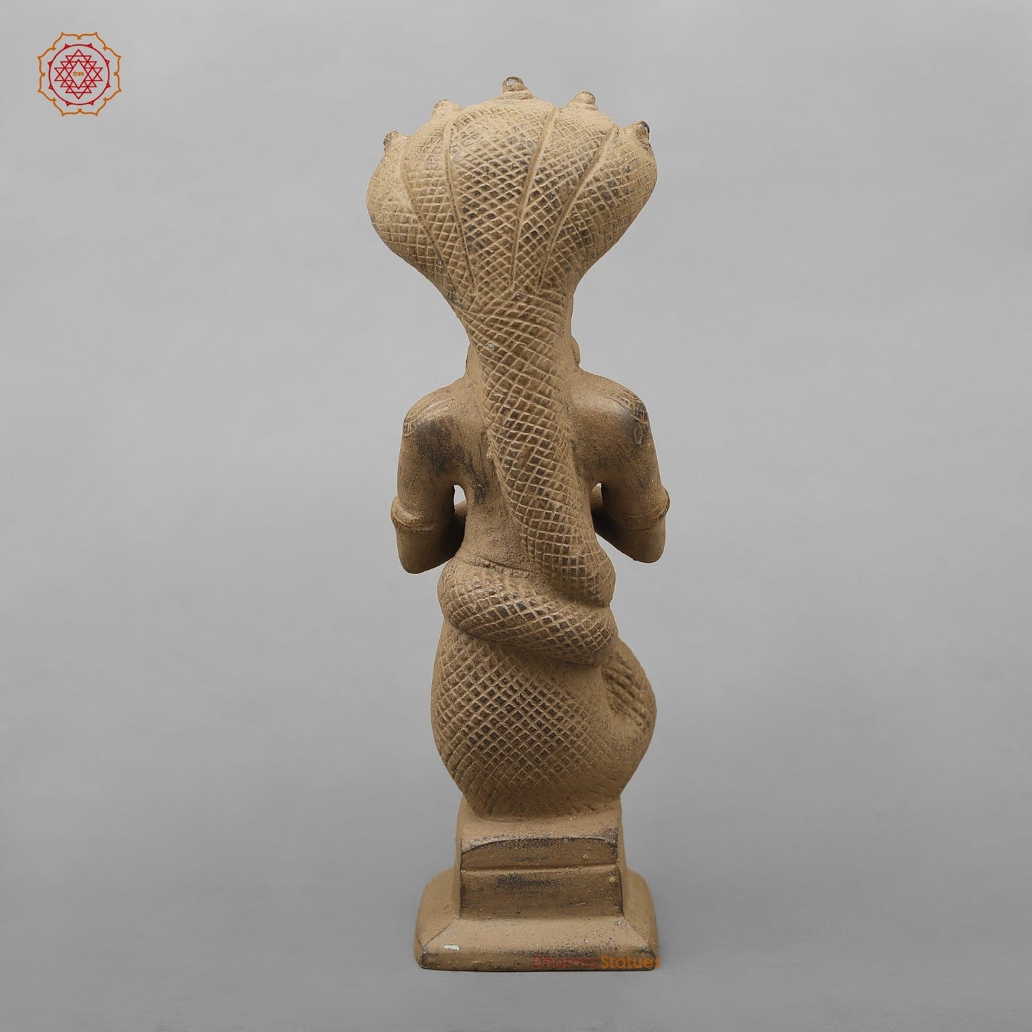Brass Patanjali Idol, Antique Finish 9.5”
