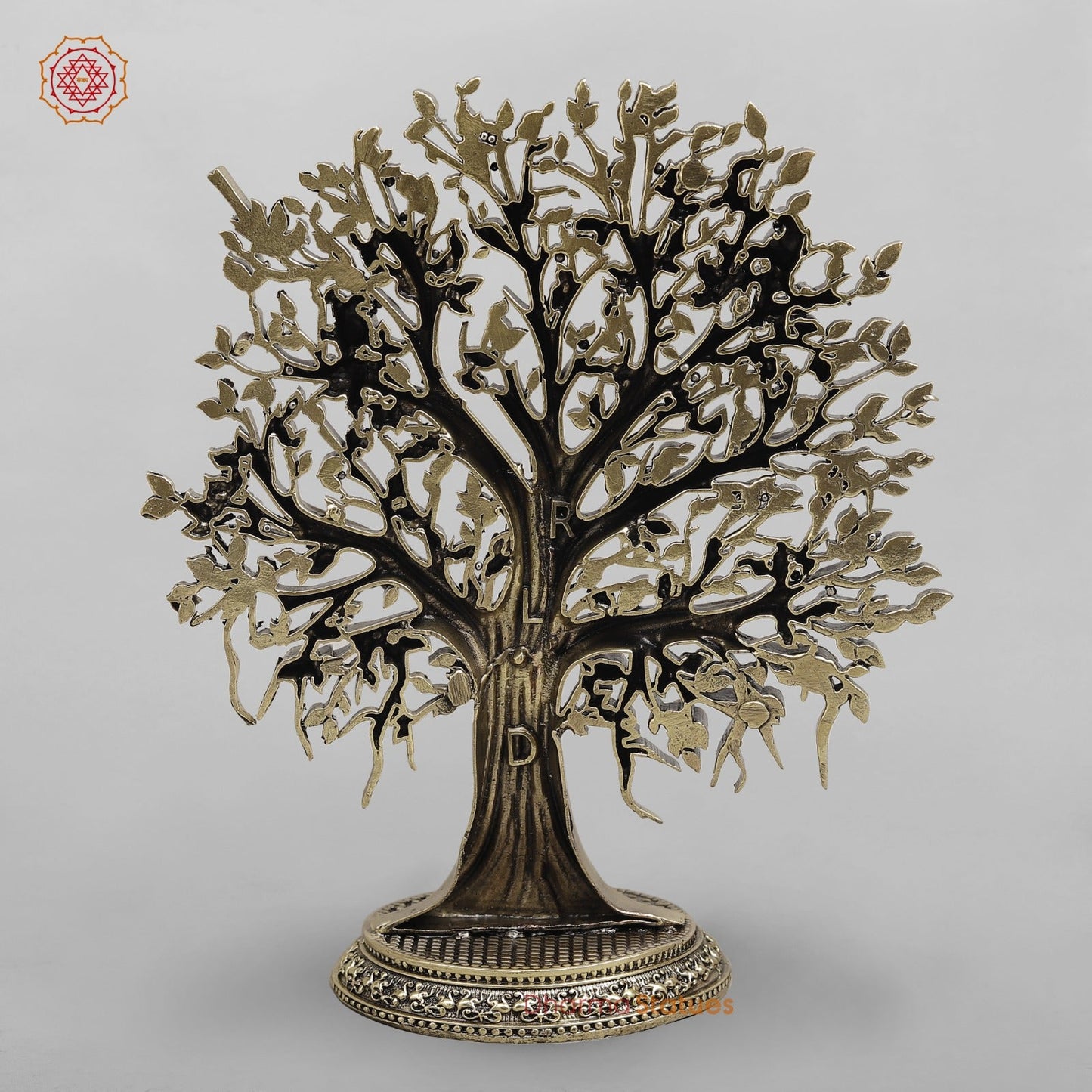 Brass Tree Of Life Fine 9.5”