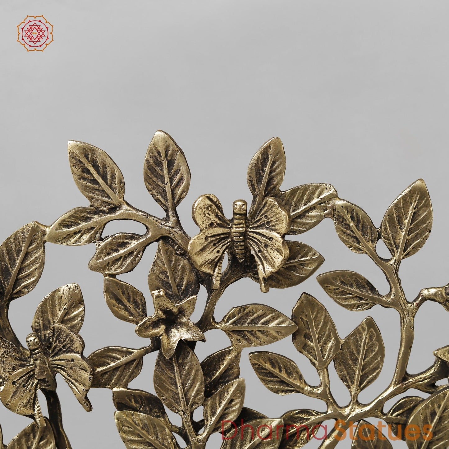Brasa Tree Of Life (Kalpvriksh) Fine, Smooth Finish 13”