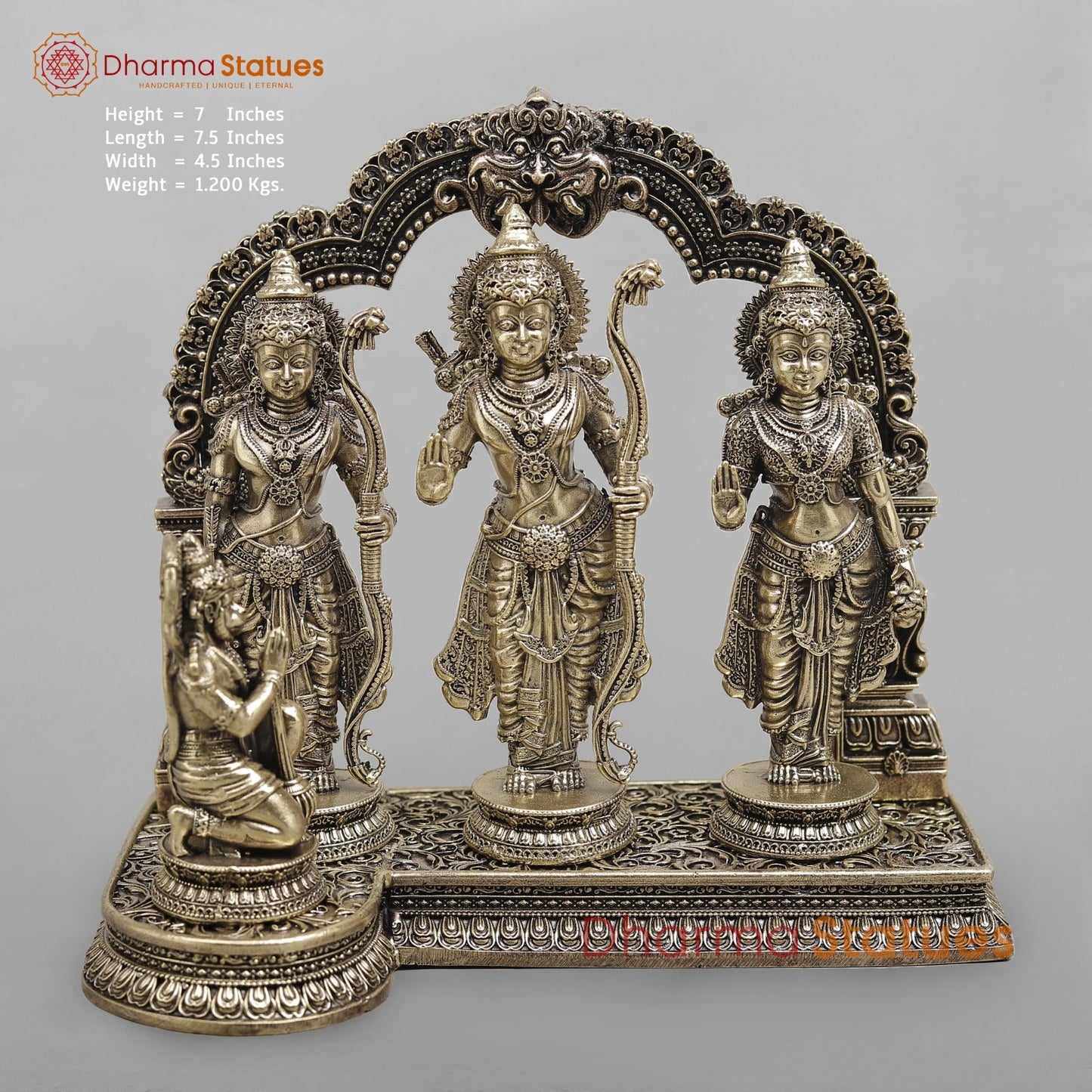 Brass Ram Darbar Fine 7"
