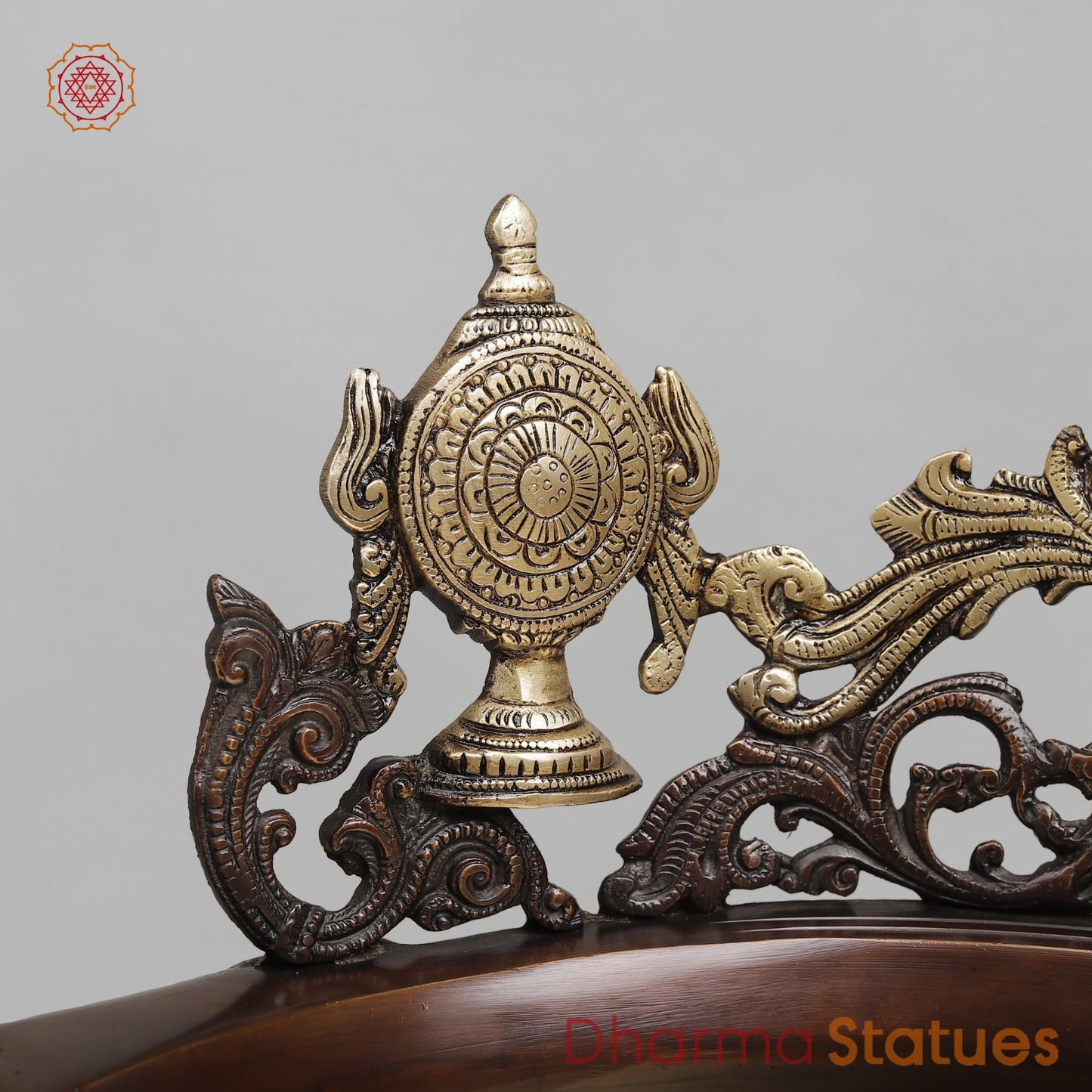 Brass Tirupati Balaji urli With Dasvatar Fine, Copper and Gold Finish 16.5"