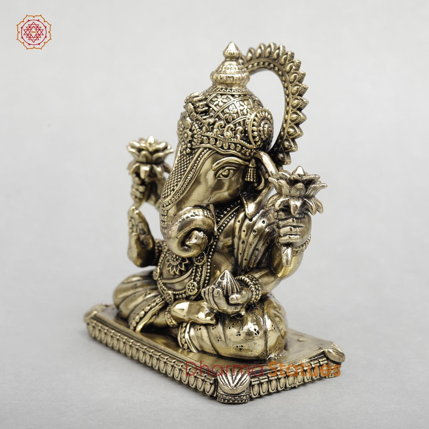 Brass Siddhivinayak Ganesh Fine 6”