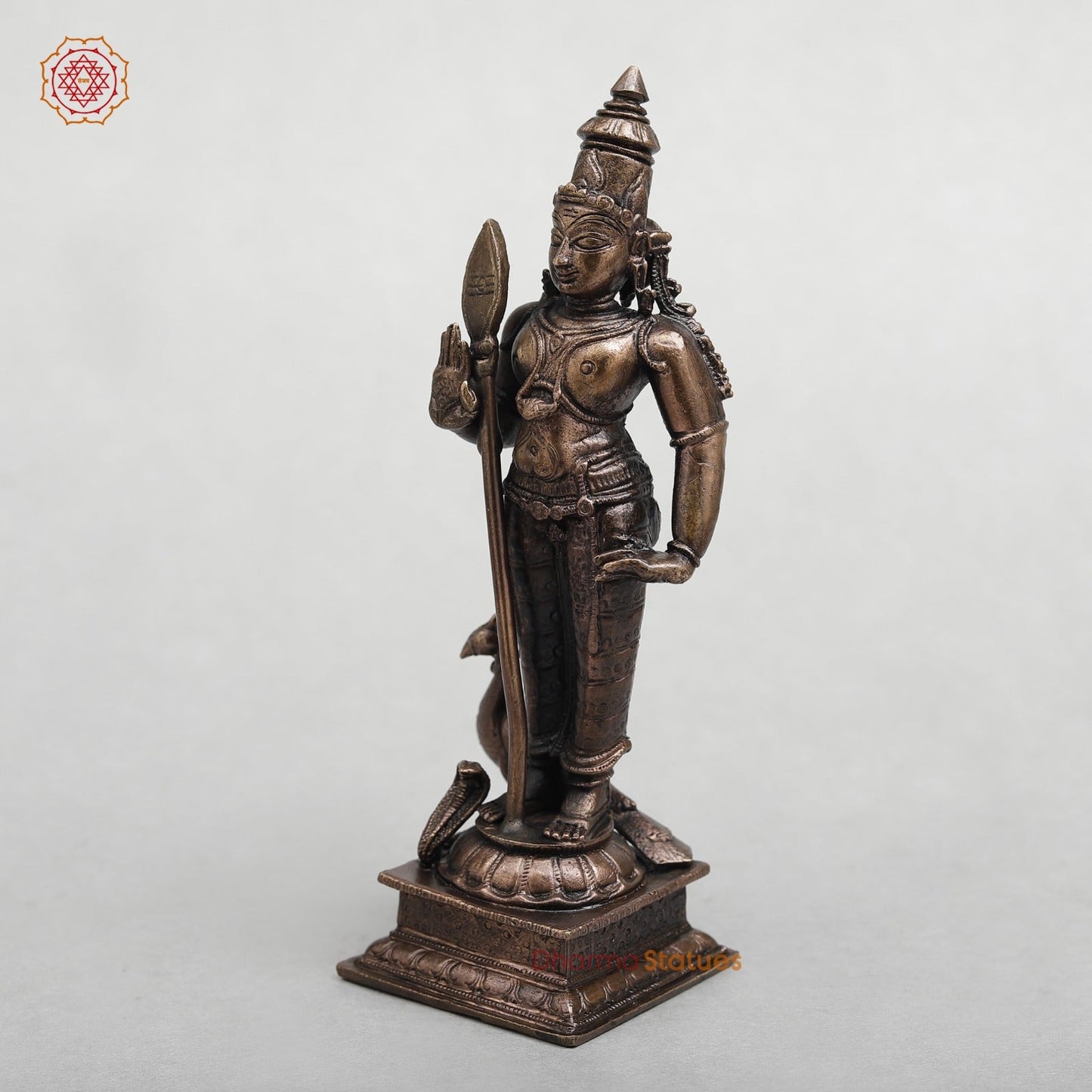 Copper Kartik (Murugan) Fine 6”