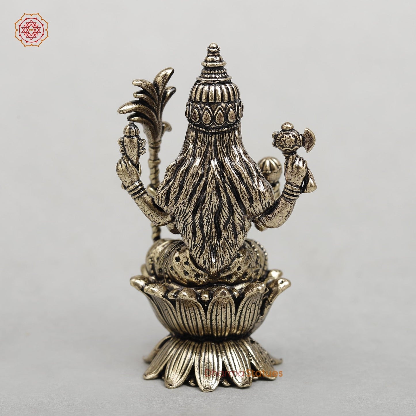 Brass Raja Rajeshwari Fine 3”