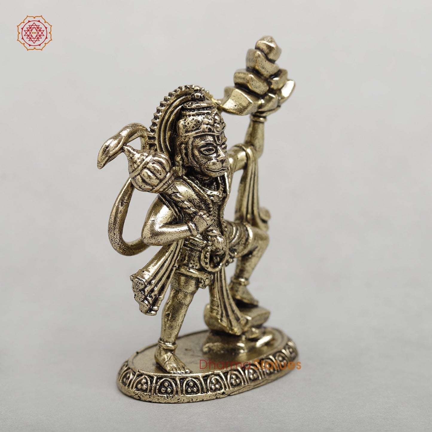 Brass Hanuman Standing Fine 3.5”