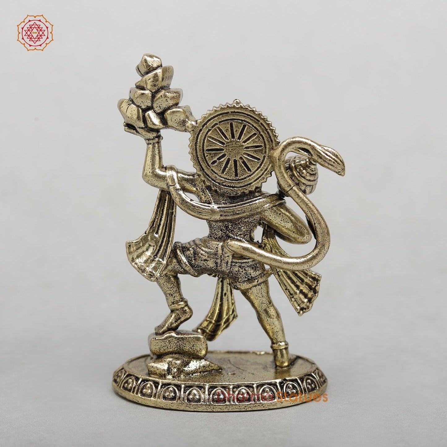 Brass Hanuman Standing Fine 3.5”